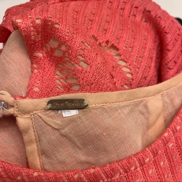 Free People Lined Lace Open Back Dress - Picture 3 of 6